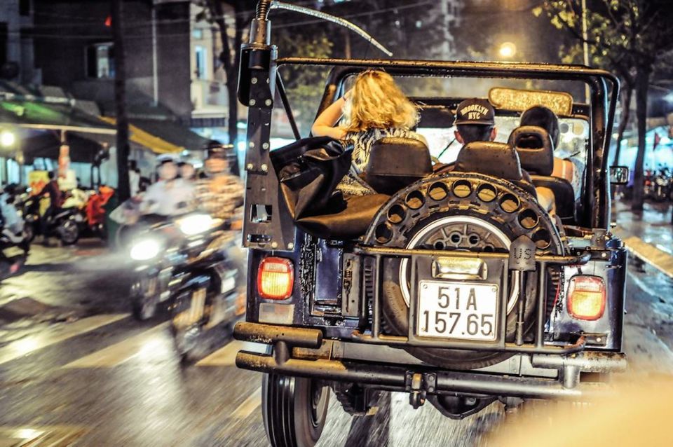 Saigon by Night: Private City Tour by Jeep and Skybar Drink - French Colonial Landmarks After Dark: Opera House to Post Office