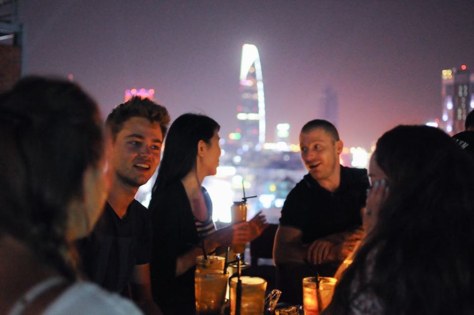 Saigon by Night: Private City Tour by Jeep and Skybar Drink - The Rooftop Bar Finale: Views Plus a Free Drink