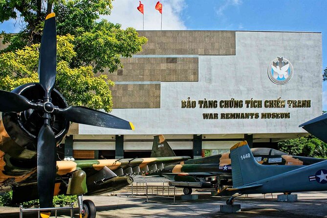 Saigon City Half-Day Tour – Small Group Max 12 Guests - War Remnants Museum: Strong Exhibits, Short Visits