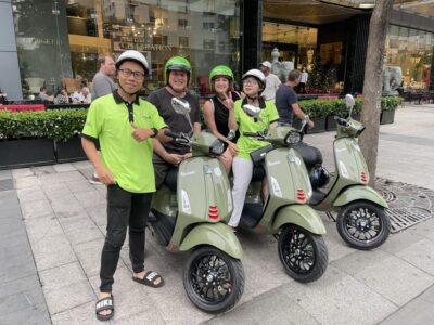 Saigon: Night Craft Beer And Street Food Tour By Vespa - Rooftop sunset beer: the best way to start a Saigon night