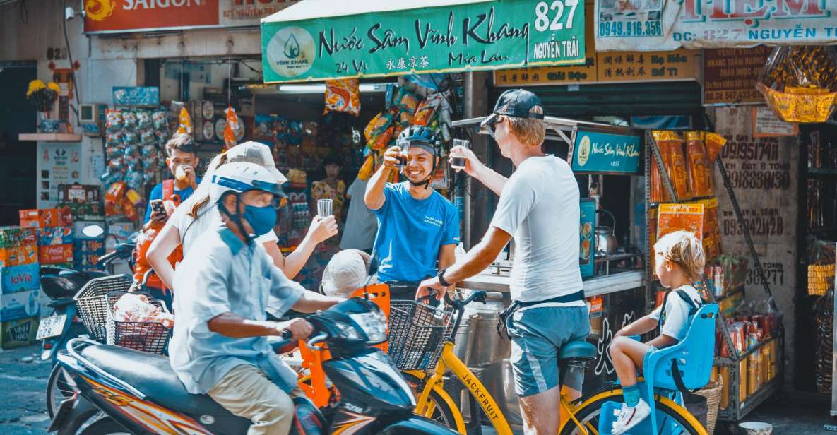 Saigon Off-the-Beaten Path-Cycling Tour in Ho Chi Minh City - Chinatown Cho Lon in District 5: narrow lanes, Chinese shops, and temple streets