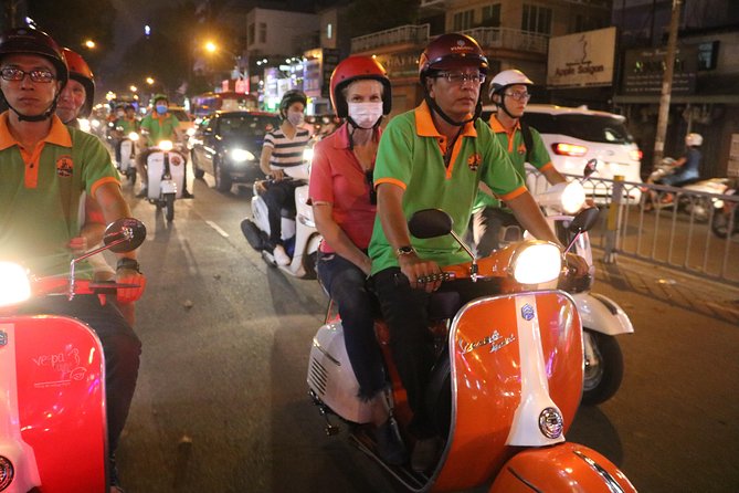 Saigon Vespa By Night Street Food Tour 4,5 Hours - How the vintage Vespa rides shape the whole night